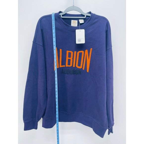 Levi’s Gold Tab Men’s Sweatshirt Albion Audubon Purple Size Large New - Picture 9 of 9
